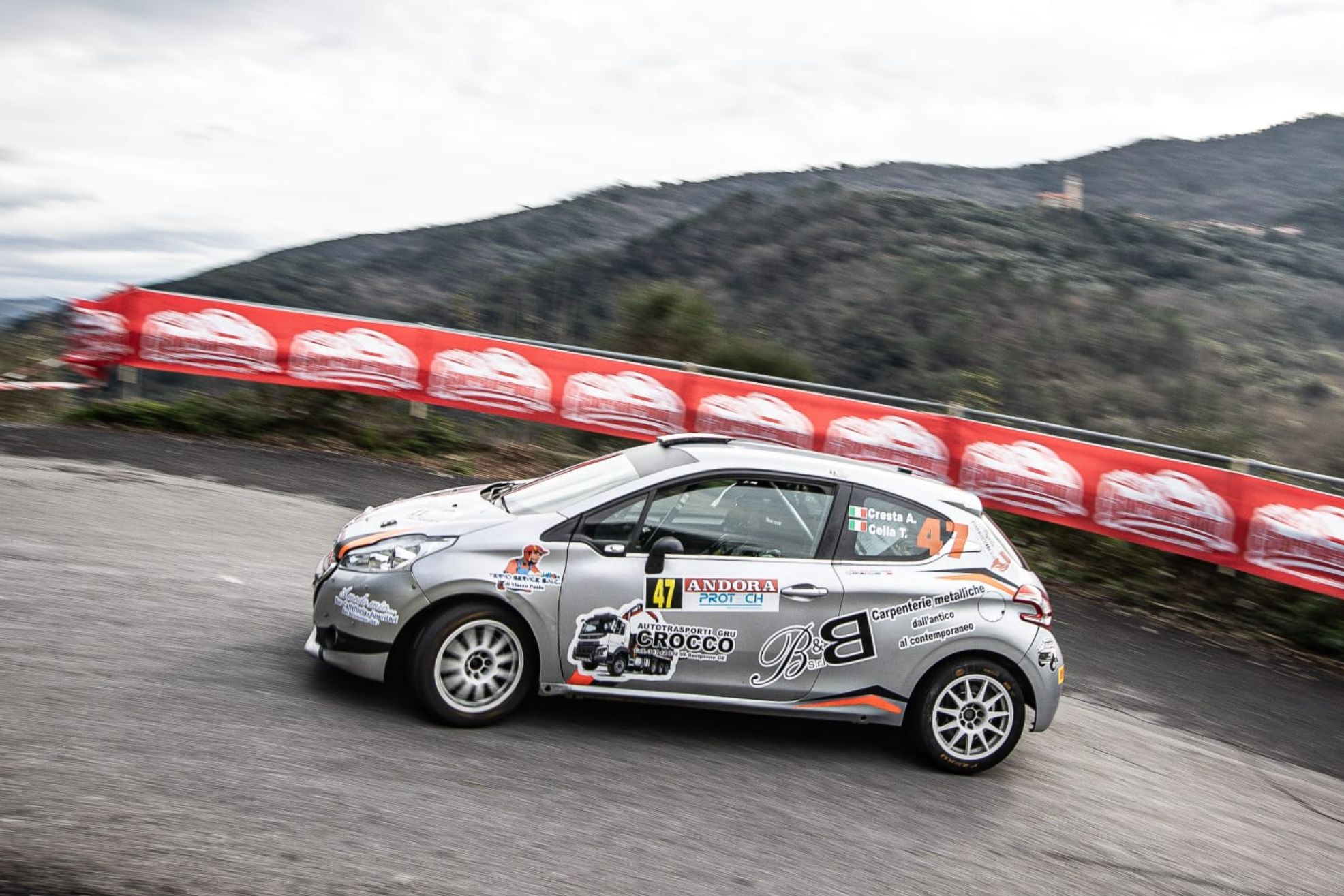 LANTERNA CORSE RALLY TEAM, ANDREA CRESTA SODDISFATTO DALLA RONDE VAL MERULA