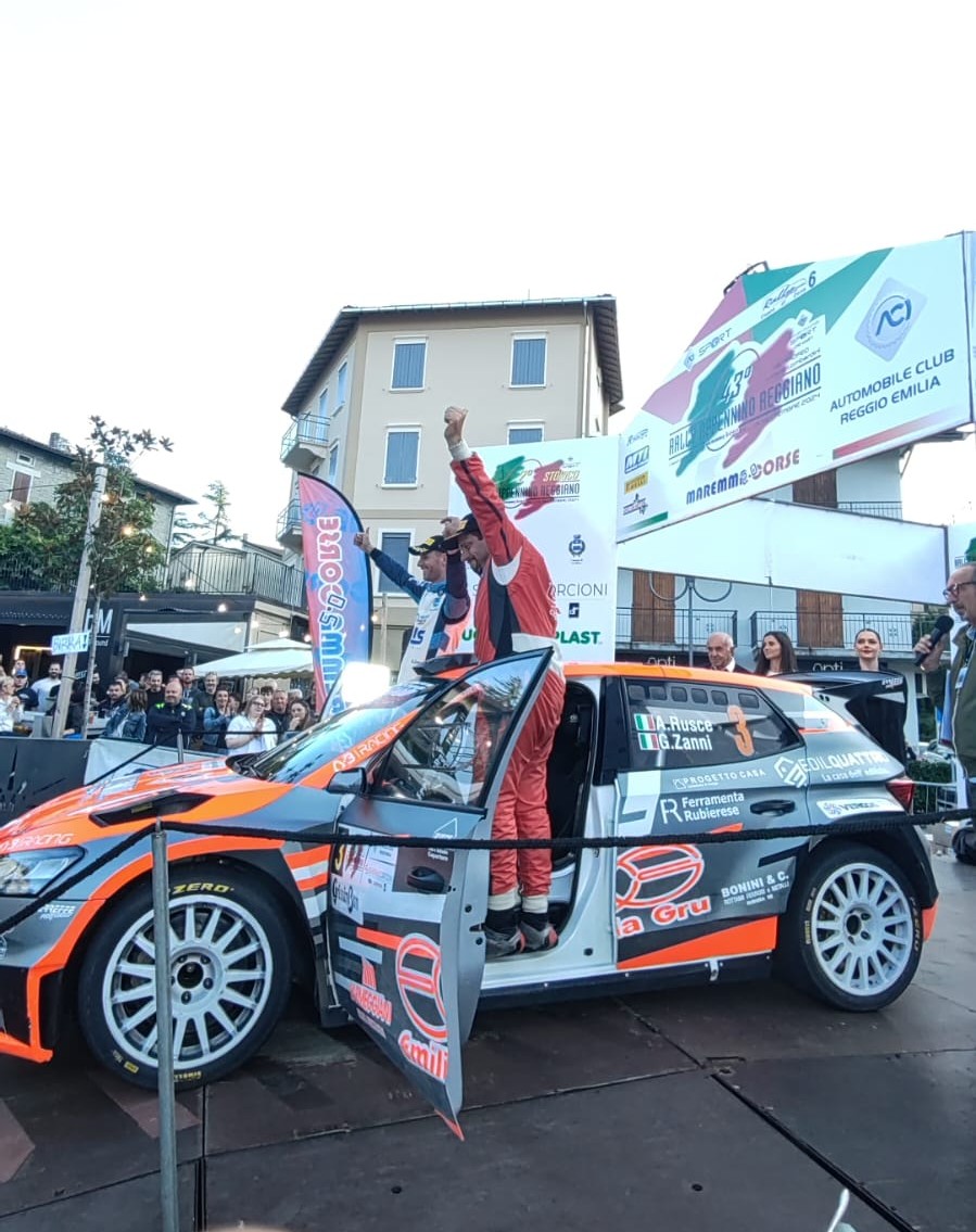 ERREFFE RALLY TEAM E ANTONIO RUSCE ANCORA INSIEME PER UNA STAGIONE DAL SAPORE TRICOLORE