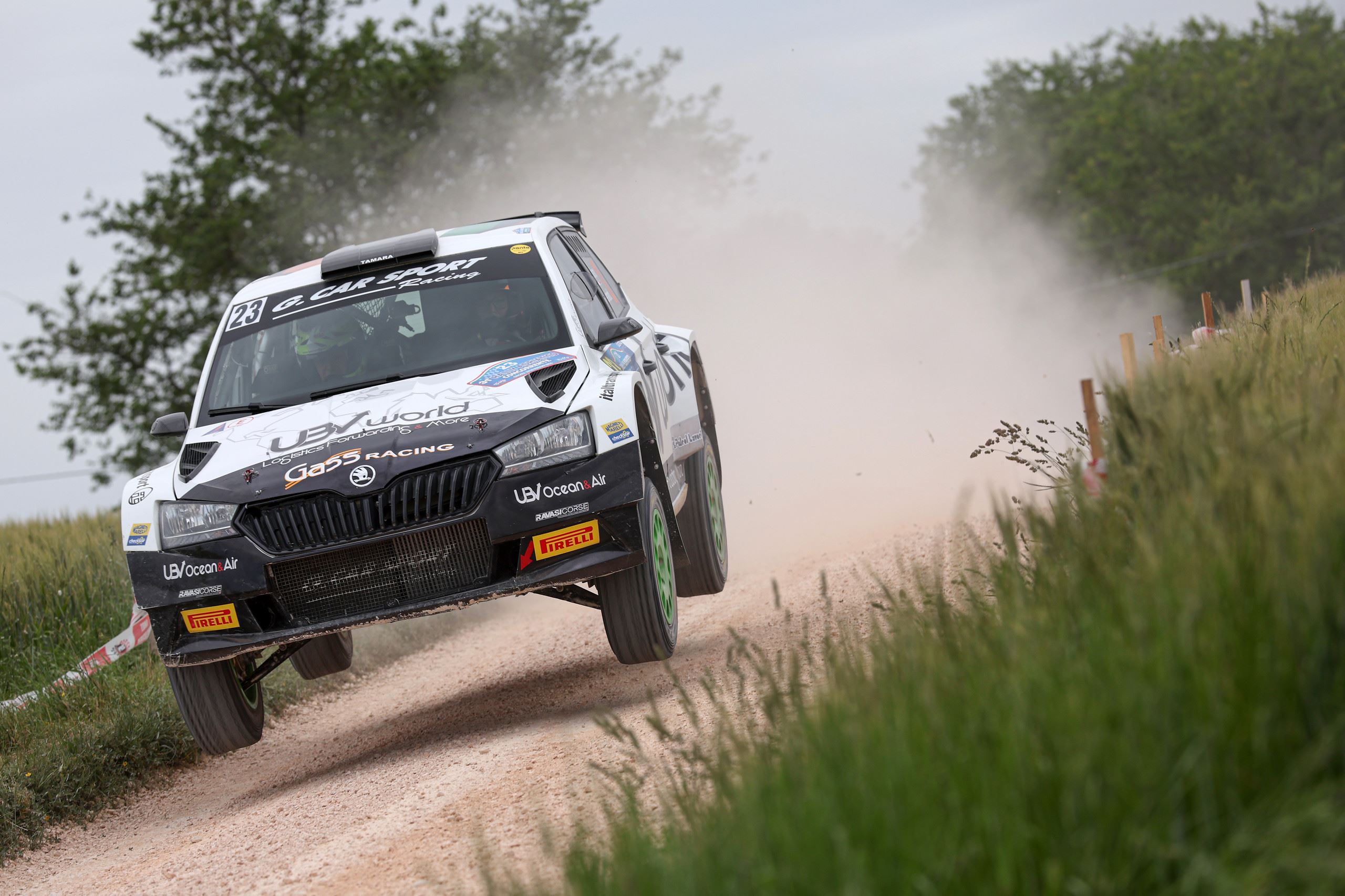 Molinaro Tamara-Bernardi Patrick, Skoda Fabia R5 #23