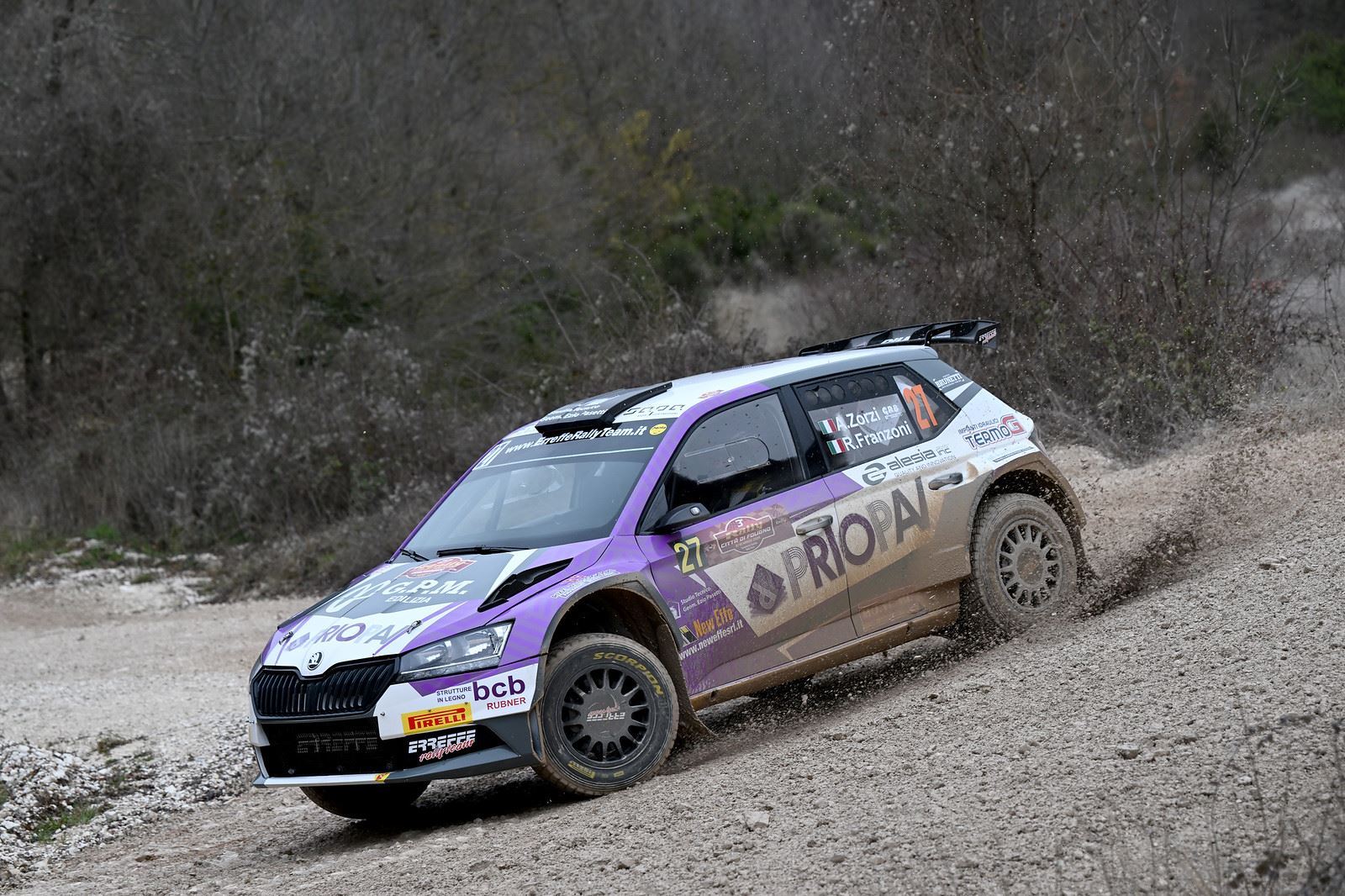 Zorzi Alessandro-Franzosi Roberta, Skoda Fabia R5 #27